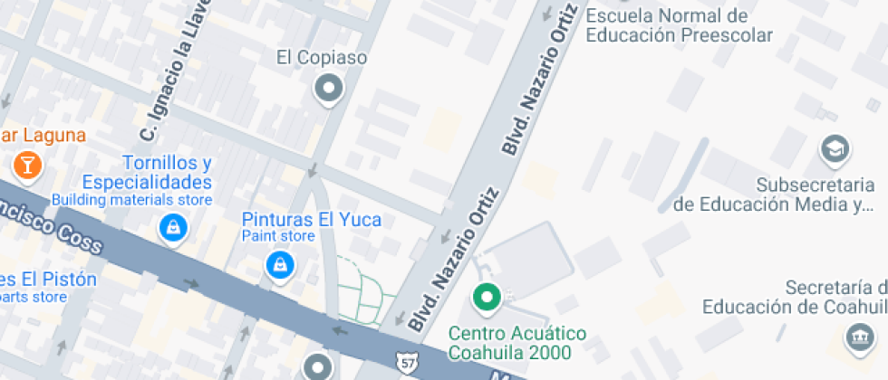 Localización del centro