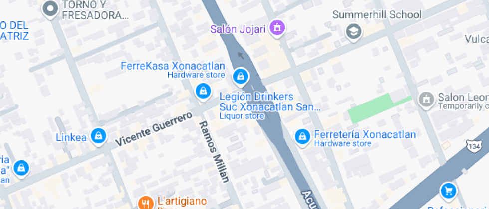 Localización del centro