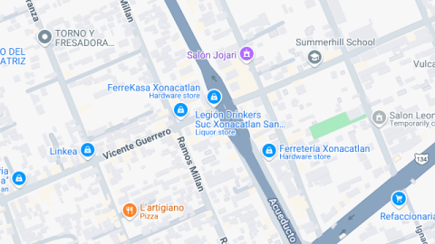 Localización del centro