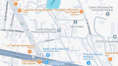 Localización del centro