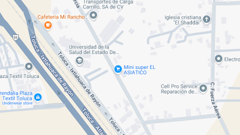 Localización del centro