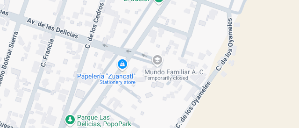 Localización del centro