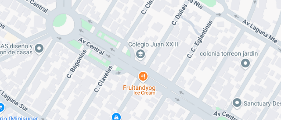 Localización del centro