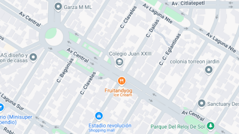 Localización del centro