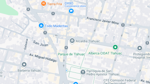 Localización del centro