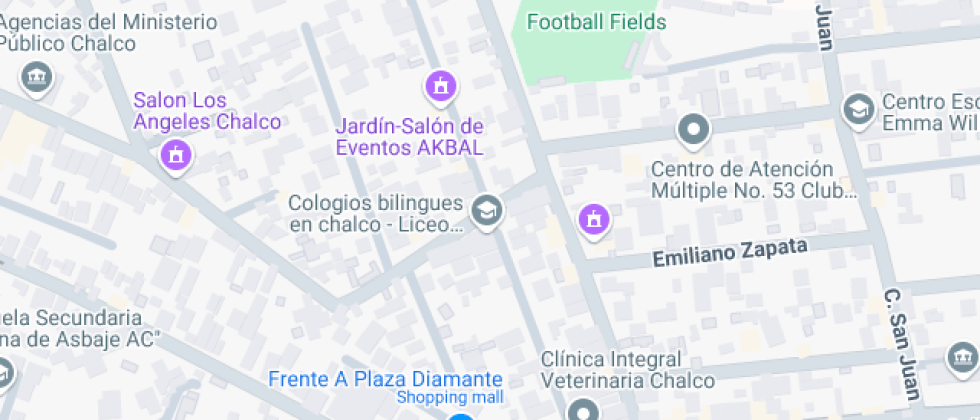 Localización del centro