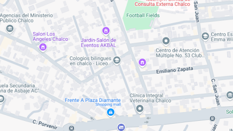 Localización del centro