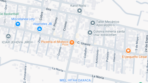 Localización del centro