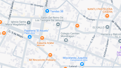 Localización del centro