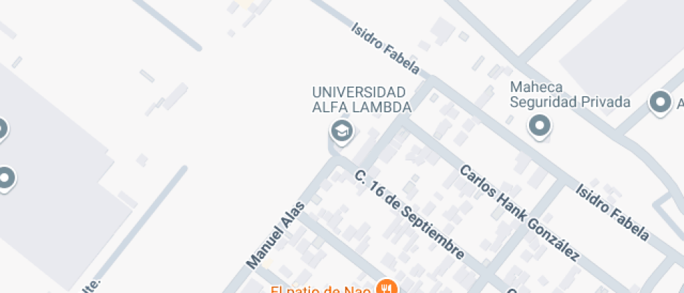 Localización del centro