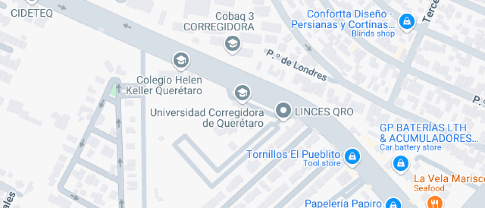 Localización del centro