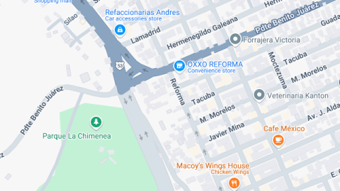 Localización del centro