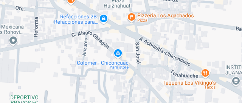 Localización del centro