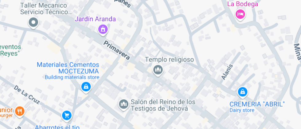 Localización del centro