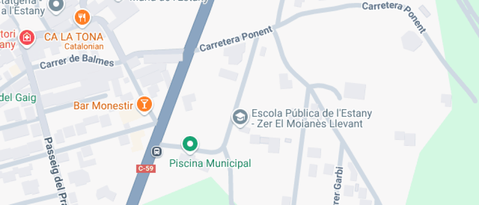 Localización del centro