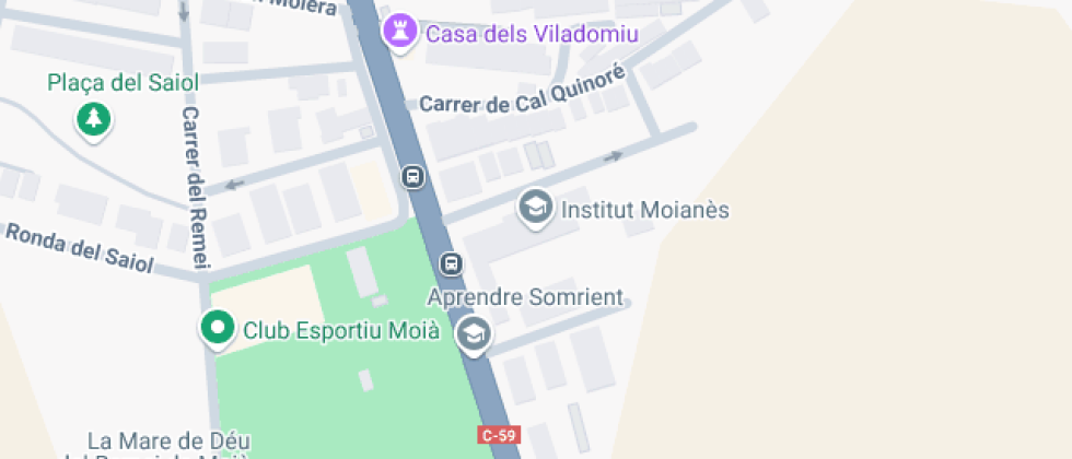 Localización del centro