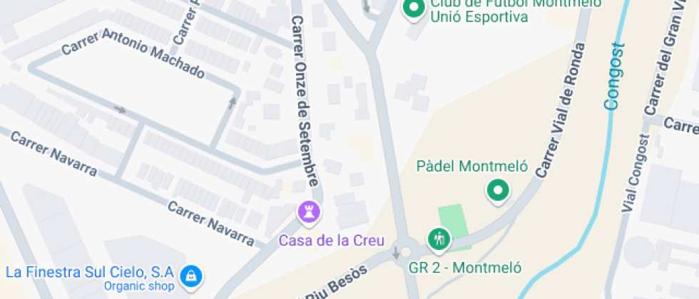 Localización del centro