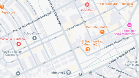 Localización del centro