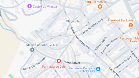 Localización del centro