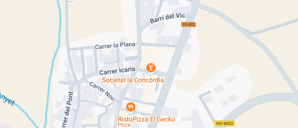 Localización del centro