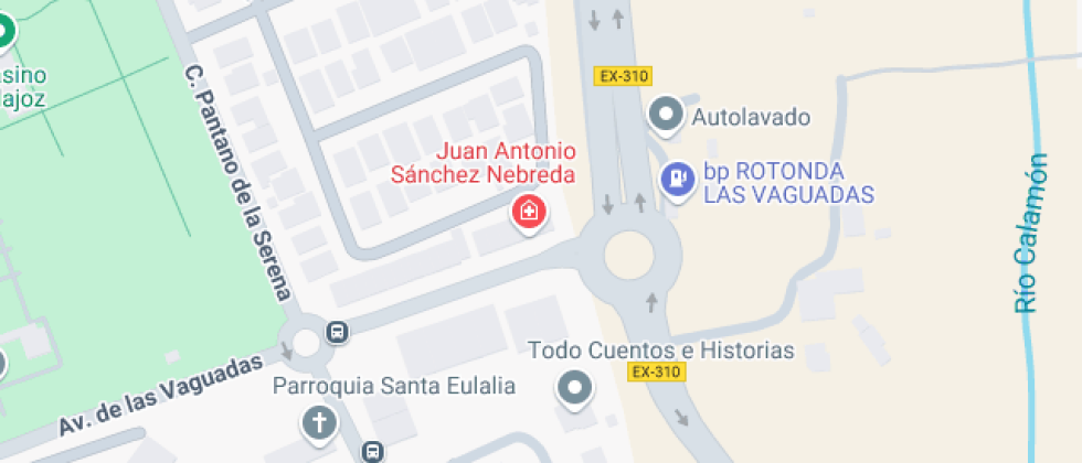 Localización del centro