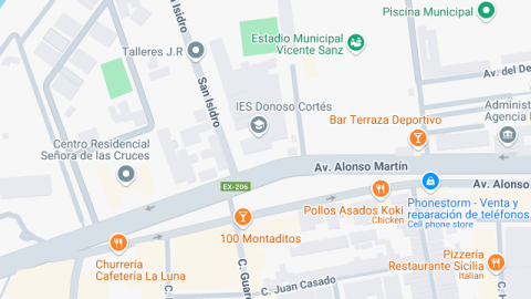 Localización del centro