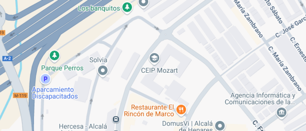 Localización del centro