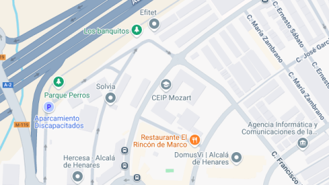 Localización del centro