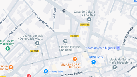 Localización del centro