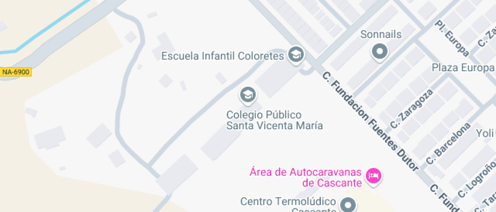 Localización del centro