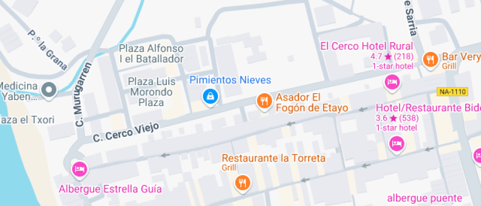 Localización del centro