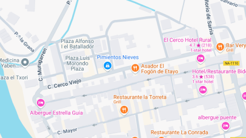 Localización del centro