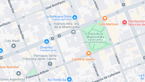 Localización del centro