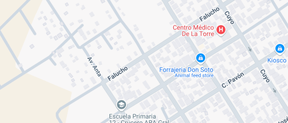 Localización del centro