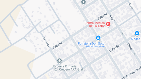 Localización del centro