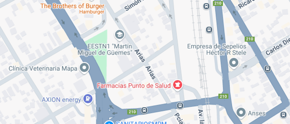 Localización del centro