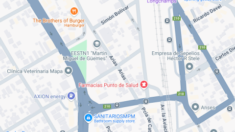 Localización del centro