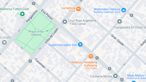 Localización del centro