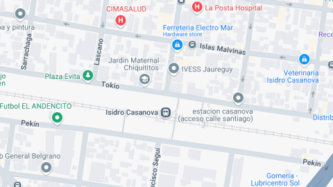 Localización del centro