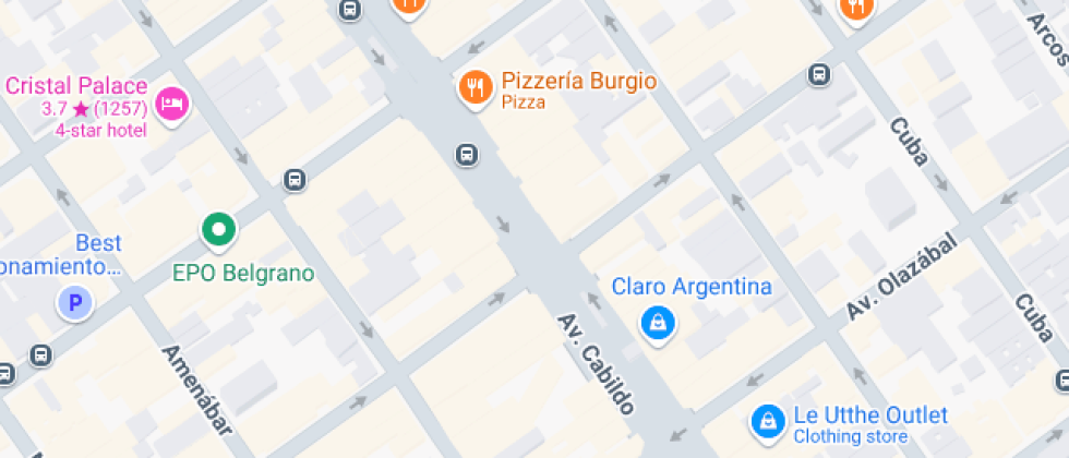 Localización del centro