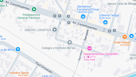 Localización del centro