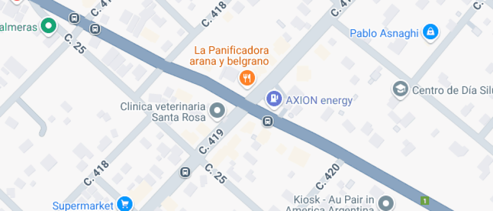 Localización del centro