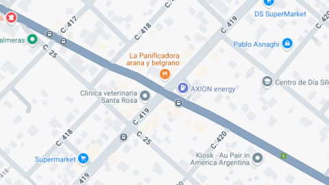 Localización del centro