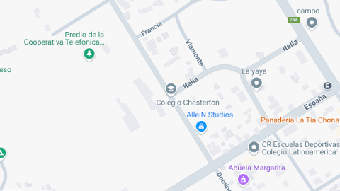 Localización del centro