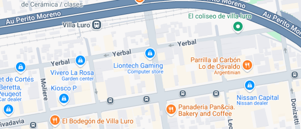 Localización del centro