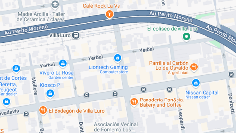 Localización del centro