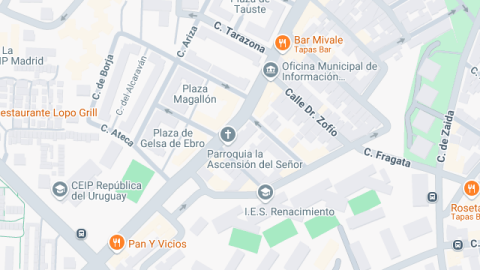 Localización del centro