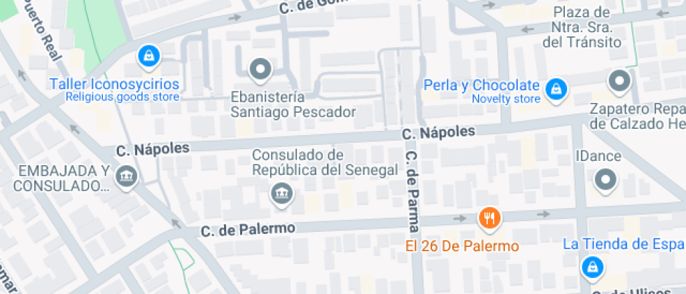 Localización del centro