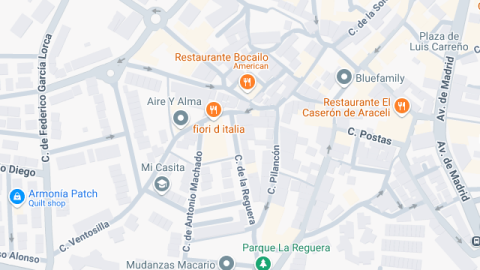 Localización del centro