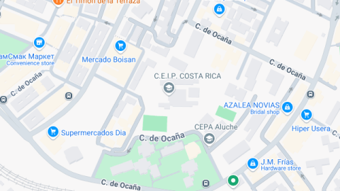 Localización del centro